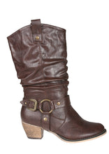 Refresh Women Wild-02 Western Style Cowboy Boots