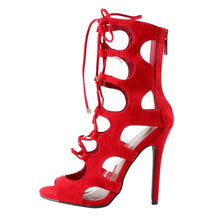 Breckelles Womens Roma-61 Strappy Heels Sandals