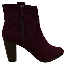 Breckelle's Women's Western Fringe Tassel Bead Chunky Stacked Heel Ankle Bootie