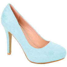 J's Awake Women's Danika-02 Suede Round Toe Heel Pump