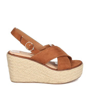 Women Faux Suede Espadrille Sandal - Dressy, Versatile, Casual, Everday Wear - Platform Wedge Sandal - GB99 By Betani