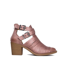Qupid Strappy Western Booties