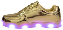 Forever Link Women's Signal-60 Lace Up LED Fashion Sneakers with Light Show/Chargeable