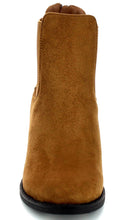 Refresh Footwear Women's Elastic Side Stacked Block Heel Bootie