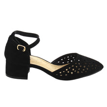 Nature Breeze FH17 Women's Ankle Strap Cut Out D'Orsay Dress Pumps