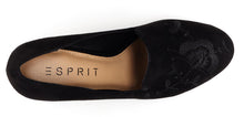 Esprit Women's Linda Embroidered Vintage Inspired Block Heel Pump