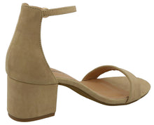 Top Moda Women's Ankle Strappy Chunky Stacked Block Heel Open Toe Sandal