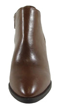 Delicious Women's Closed Almond Toe Chunky Stacked Block Heel Shootie Boot