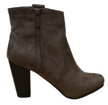 Breckelle's Women's Western Fringe Tassel Bead Chunky Stacked Heel Ankle Bootie