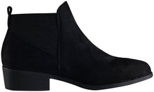 Wild Diva Women's Eve-01 Two Tone Pull On Ankle Bootie