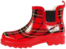Sunville - Womens Short Ankle Rubber Rain Boots