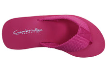 Cambridge Select Women's Comfy Platform Flip Flop Sandal