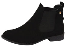 Top Moda Women's La-5 Slip-On Low Heel Ankle Boot