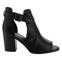 Reneeze AF82 Women's Cut Out Buckle Peep Toe Heels