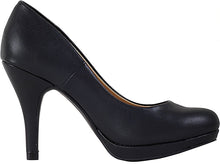 City Classified by Soda Women's Jack Round Toe Classic Leatherette Pump