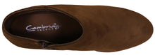 Cambridge Select Women's Round Toe Stacked Heel Western Ankle Bootie