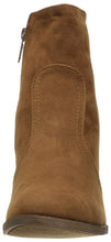 Breckelle's Womens Almond Toe Faux Suede Think Chunky Heel Cowboy Ankle Bootie