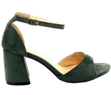 Refresh Footwear Women's Strappy Ankle Block Heeled Sandal