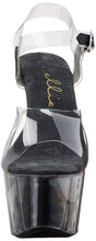 Ellie Shoes Women's 709-Glitter Platform Sandal