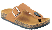 Anna Shoes Women's Thong Cork Sole Slide Sandal