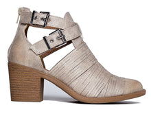 Qupid Strappy Western Booties