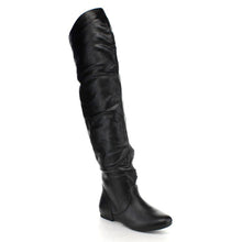 Nature Breeze Women's Over the Knee Slouchy Boots