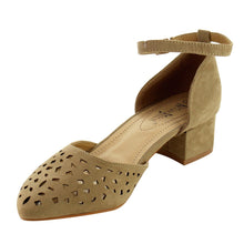 Nature Breeze FH17 Women's Ankle Strap Cut Out D'Orsay Dress Pumps