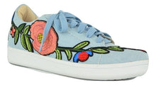 Chase & Chloe CC01 Lace Up Patch Sneaker