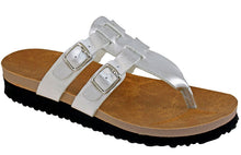 Cambridge Select Women's Double Buckle Slip On Slide Sandal