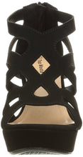 Top Moda Womens Ella-15 Fashion Wedge Sandals