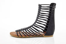 Women's Strappy Mid-Calf Gladiator Sandal