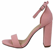 Delicious Women's Evening High Heels Open Toe Ankle Strap Platform Casual Stiletto Pumps