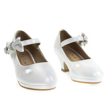 Girl Round Toe Mary-Jane Dress Pump w Platform. Children Shoes