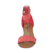 Breckelles Women's Minimalist Ankle Wrap Velcro Comfort Flat Sandal