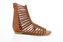Women's Strappy Mid-Calf Gladiator Sandal