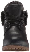 REFRESH WYNNE-01 Women's combat style lace up ankle bootie