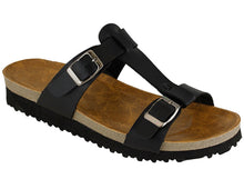Cambridge Select Women's Double Buckle Slip On Slide Sandal