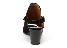 Esprit Women's Angie Open Back Heel Buckle Closure Wedge Heel Sandal Bootie