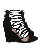 Breckelle's Carey-01 Elegant Sexy Buckle Stiletto Heel Sandals