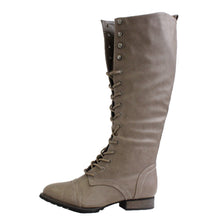 Breckelle's Outlaw Women's Lace Up Knee High Riding Boots
