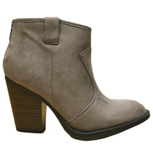 Cambridge Select Women's Western Stacked Chunky Heel Ankle Bootie