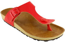 Cambridge Select Women's Thong Slip On Slide Platform Sandal