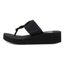 Yellow Box Bowee Women Open Toe Synthetic Blue Flip Flop Sandal