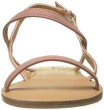 Qupid Women's Athena-1001ax Flat Sandal