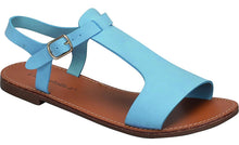 Breckelle's Women's Slingback T-Strap Buckle Flat Sandal