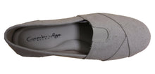 Cambridge Select Women's Memory Foam Comfort Canvas Slip On Flats