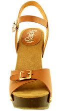 Refresh Footwear Women's Buckle Stacked Chunky Heel Platform Sandal