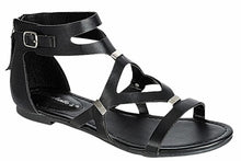 Breckelle's Women's Cutout Gladiator Grommet Strappy Flat Sandal