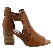 Reneeze AF82 Women's Cut Out Buckle Peep Toe Heels