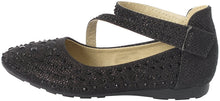 Link Girls Cute Rhinestone Ballet Ballerina Flats